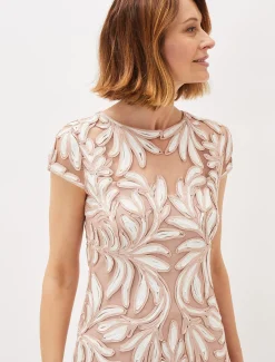 Anastasia Tapework Lace Dress