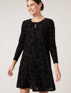 Andrea Glitter Spot Dress
