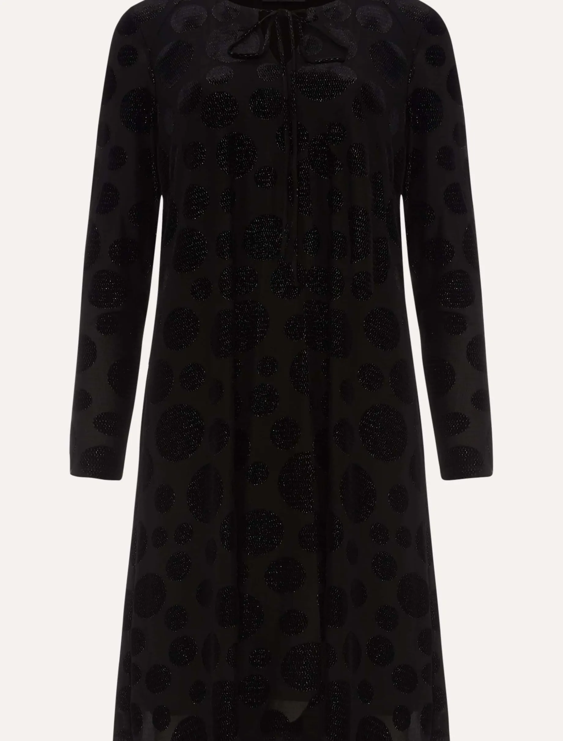 Andrea Glitter Spot Dress