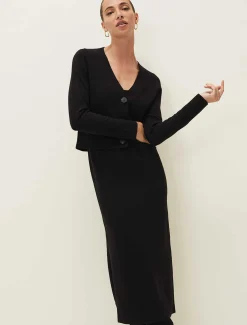 Anja Knitted Dress And Cardigan Co-Ord