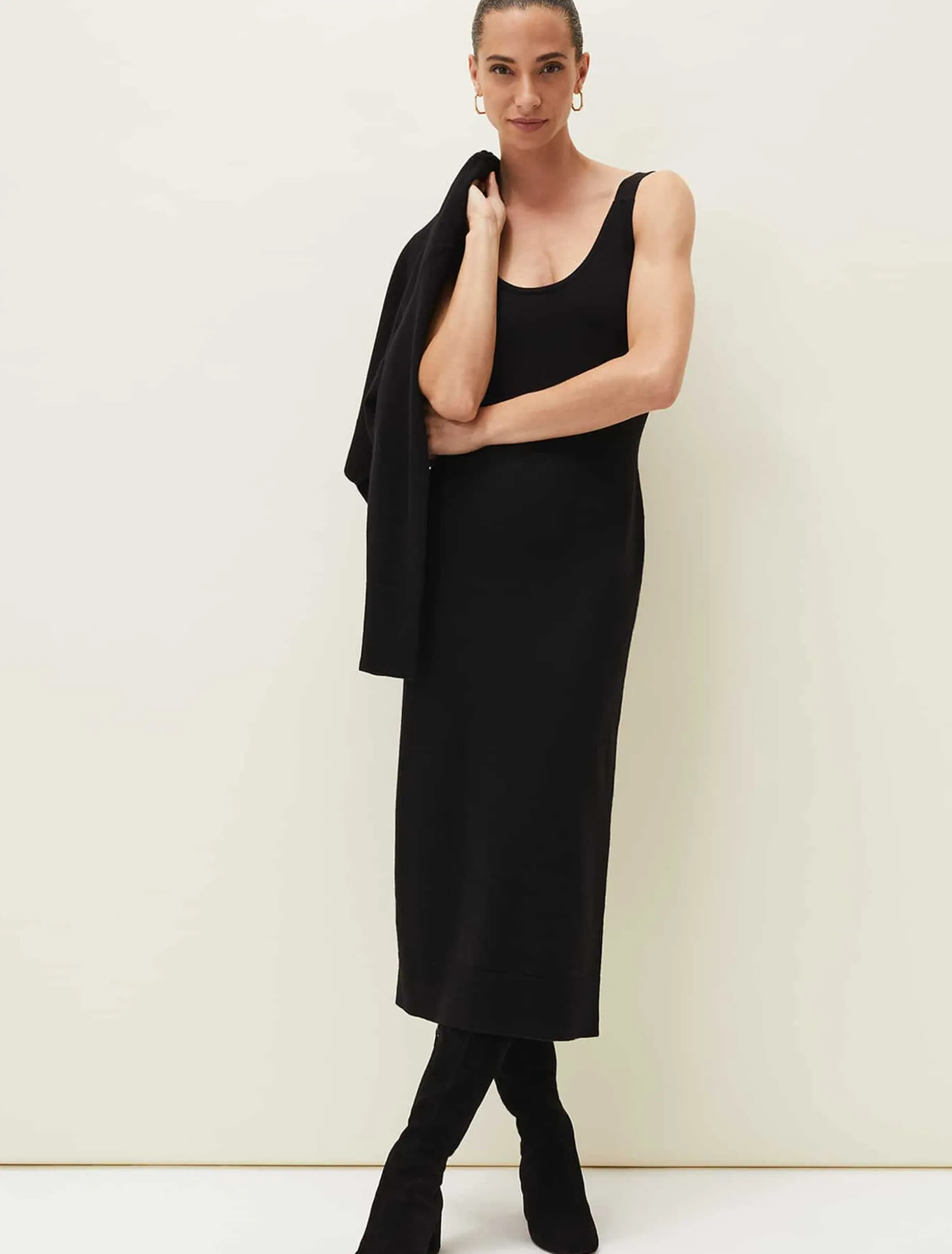 Anja Knitted Dress And Cardigan Co-Ord
