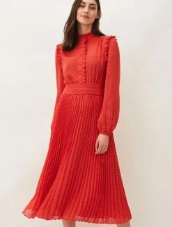 Annie Dobbie Pleat Dress