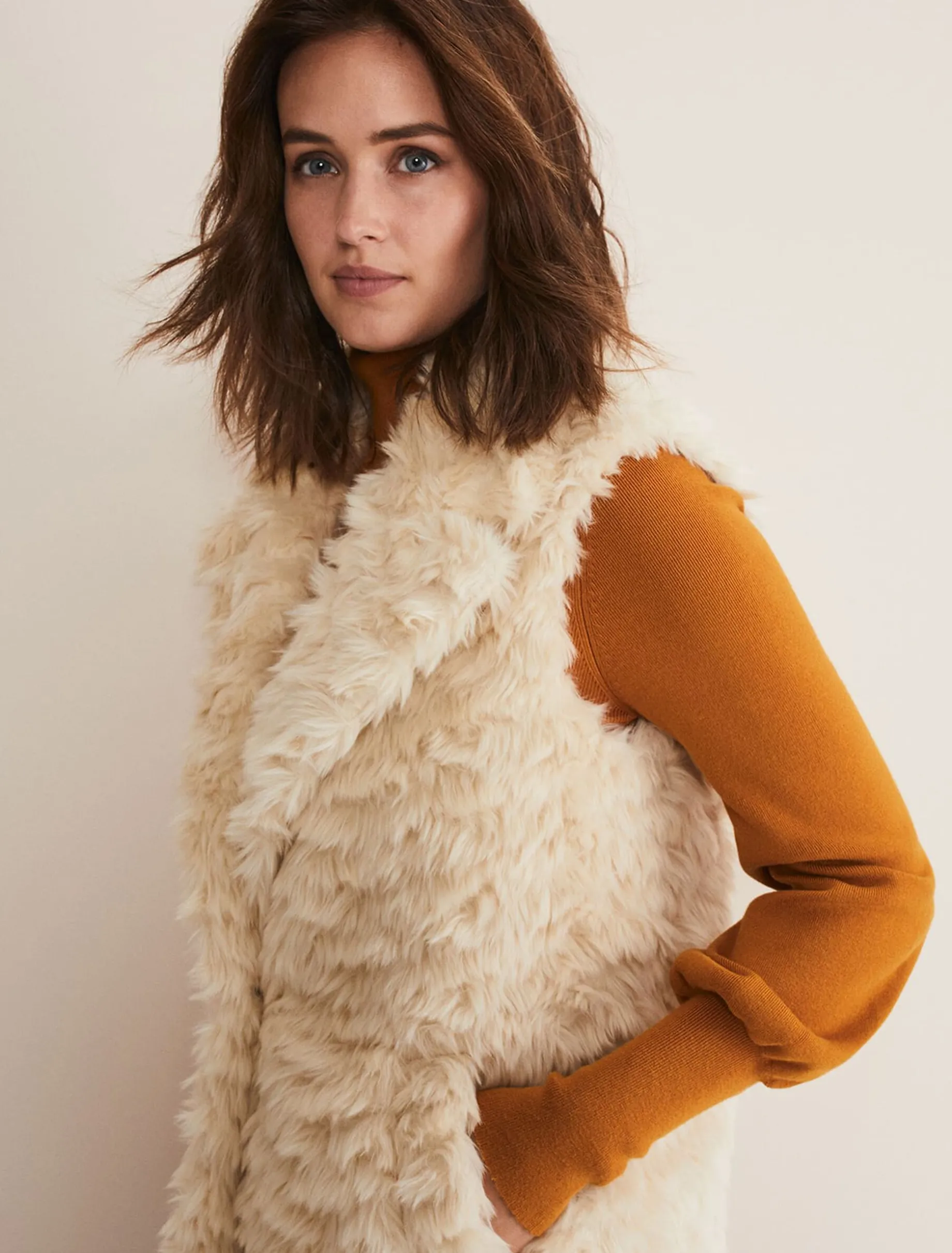 Annie Faux Fur Gilet