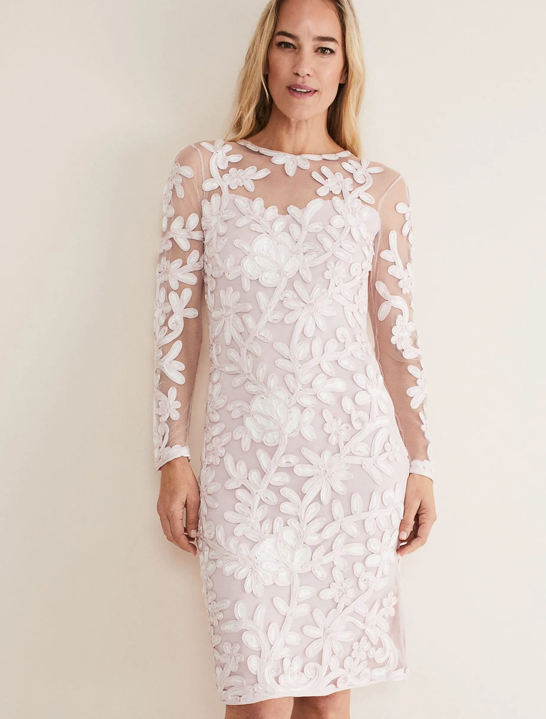 Annika Tapework Midi Dress