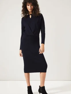 Annis Twist Knit Dress