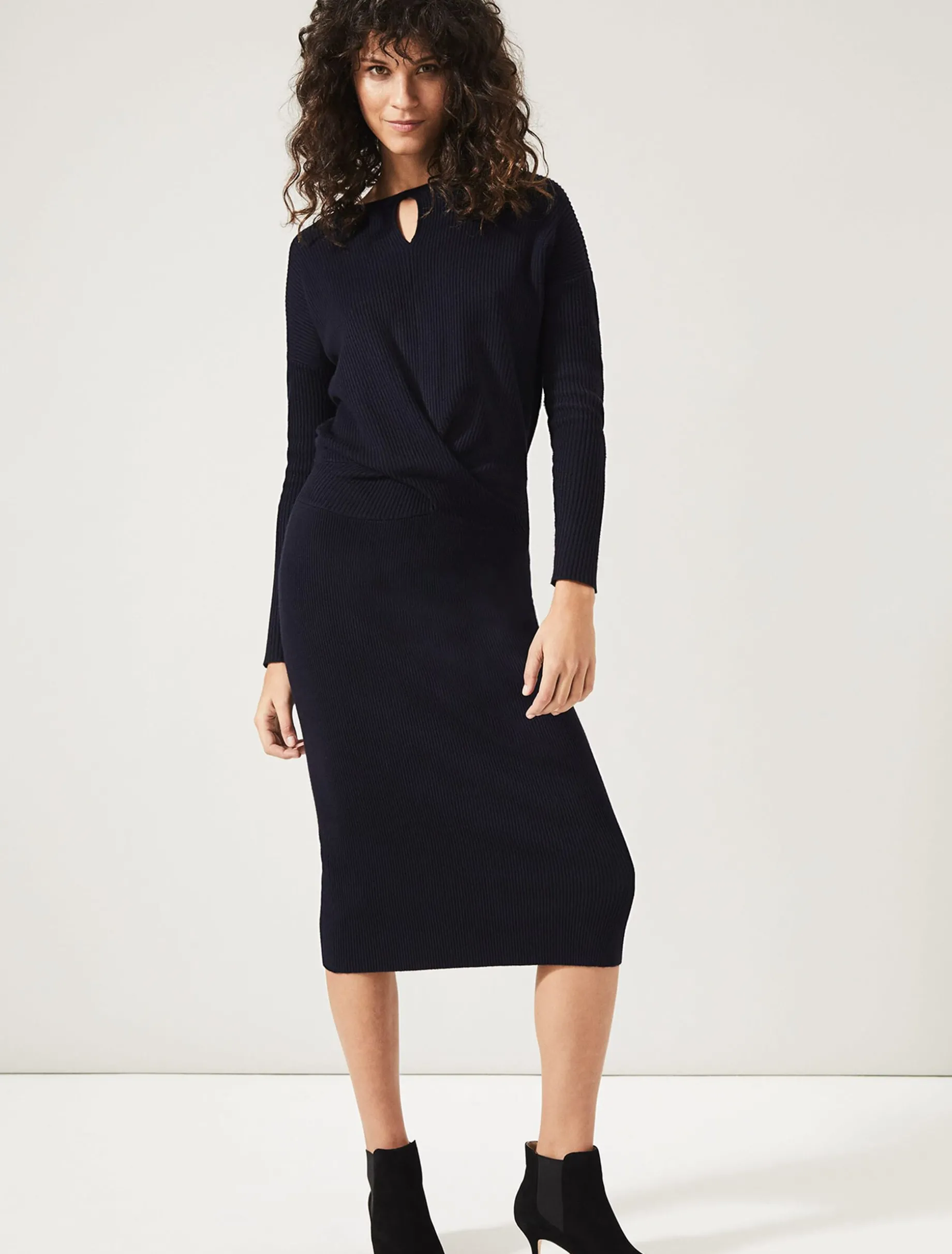 Annis Twist Knit Dress
