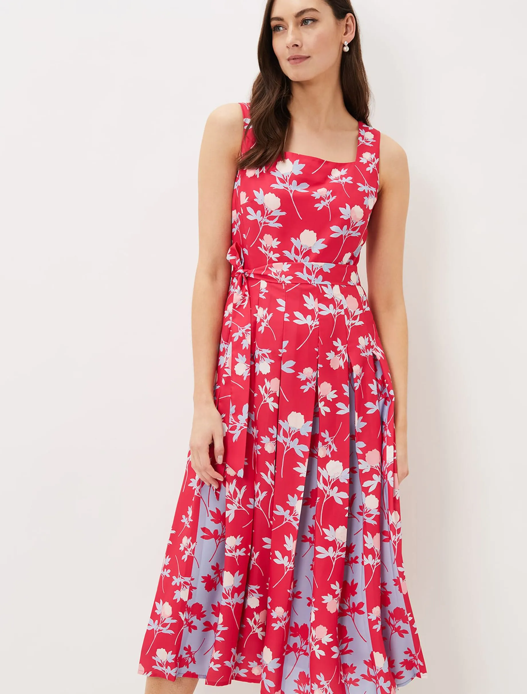 Antonella Print Fit And Flare Dress