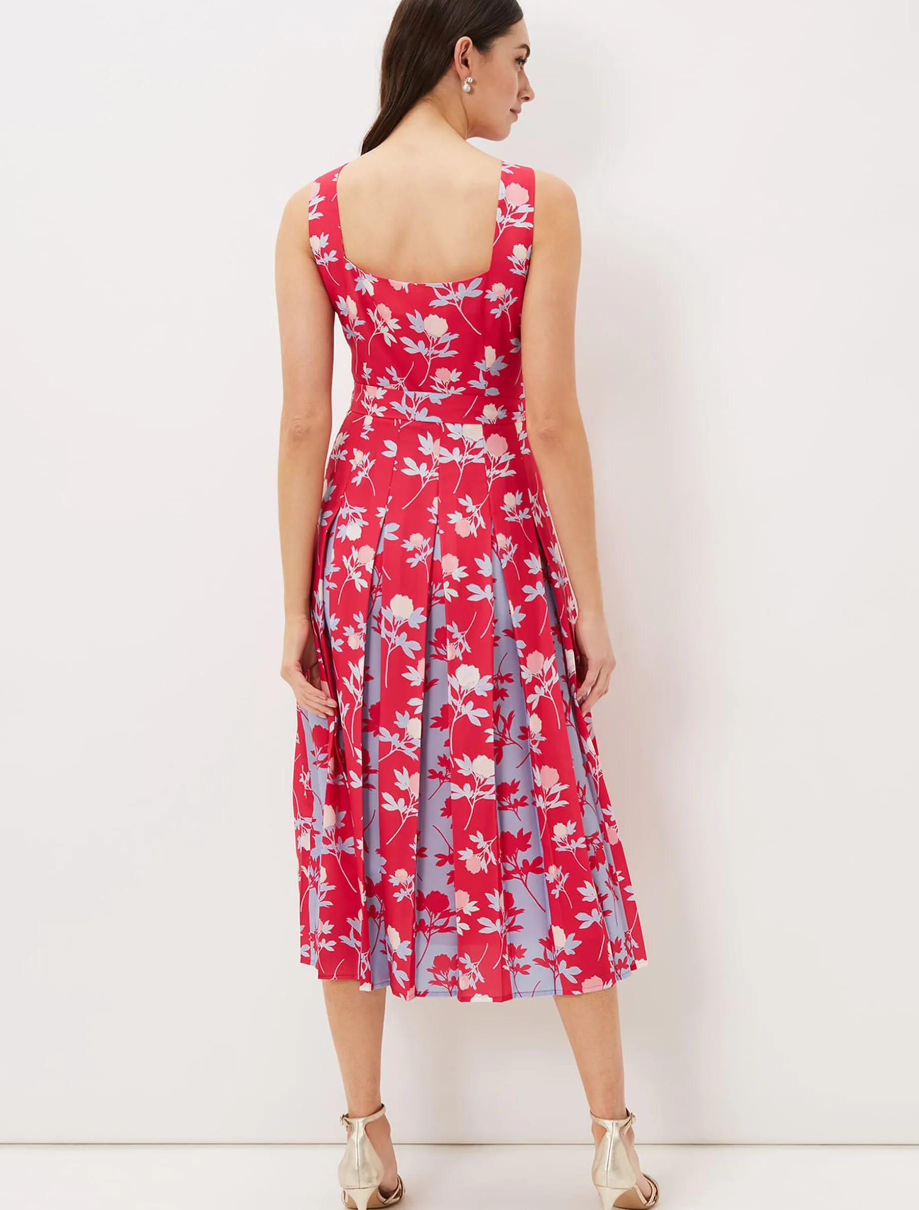 Antonella Print Fit And Flare Dress
