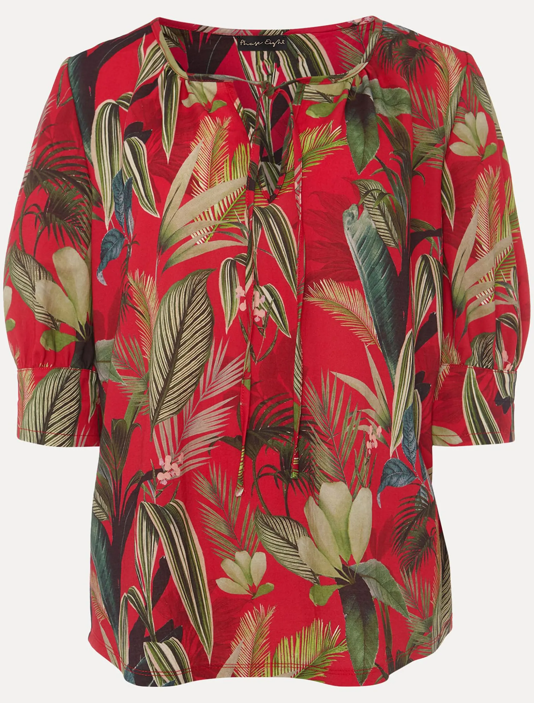 Antonia Tropical Print Top