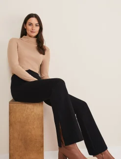 Ara Side Split Bootcut Ponte Trouser