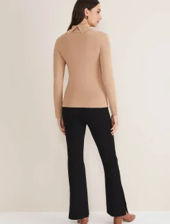 Ara Side Split Bootcut Ponte Trouser