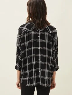 Arella Check Blouse