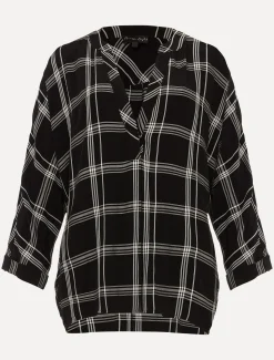 Arella Check Blouse