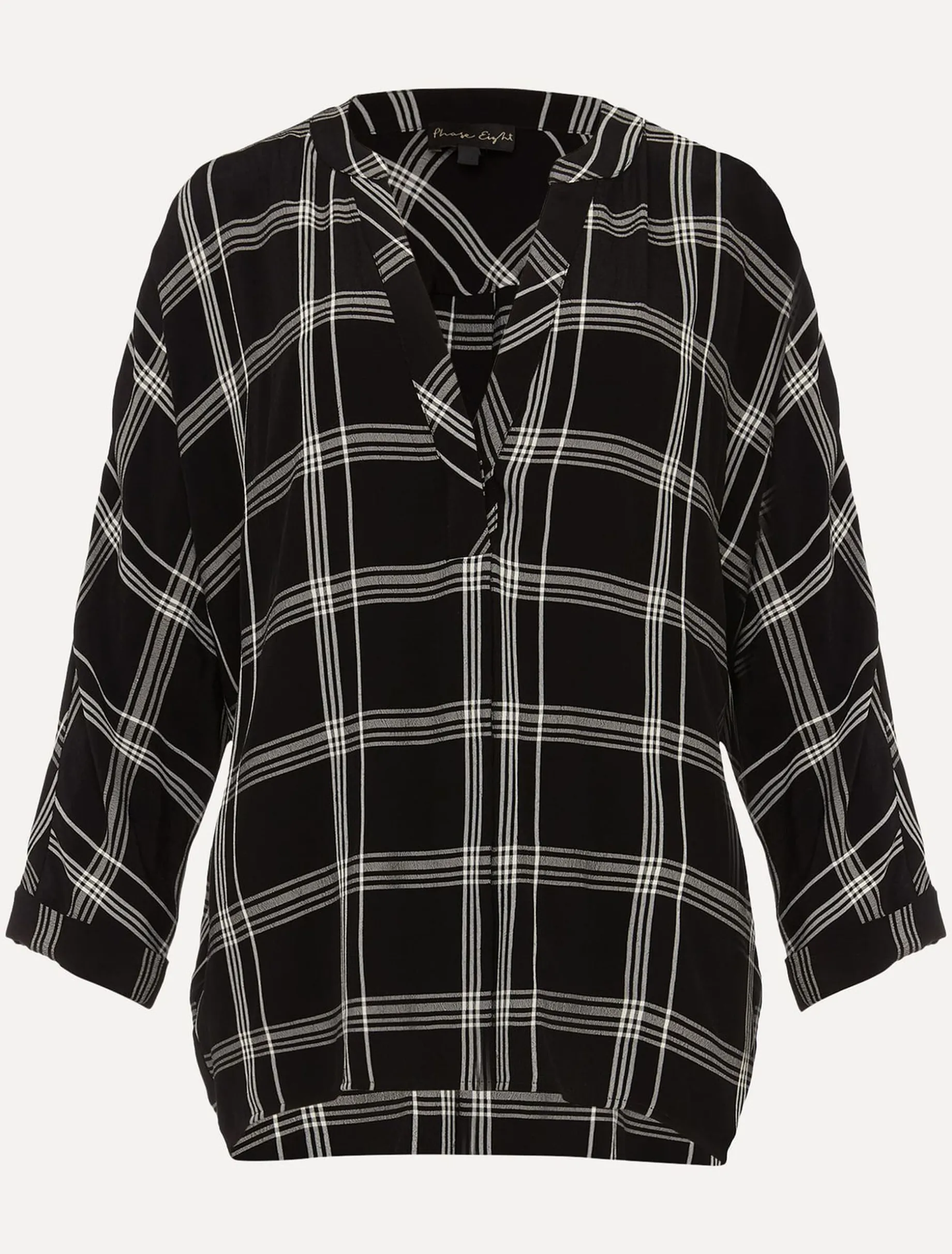 Arella Check Blouse