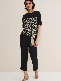 Arie Side Tie Top