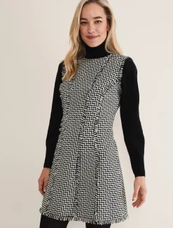 Arie Tweed Mini Dress
