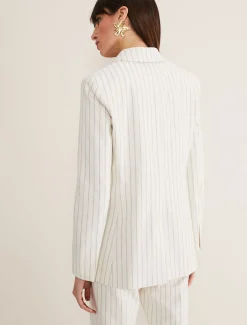 Ariella Pinstripe Blazer