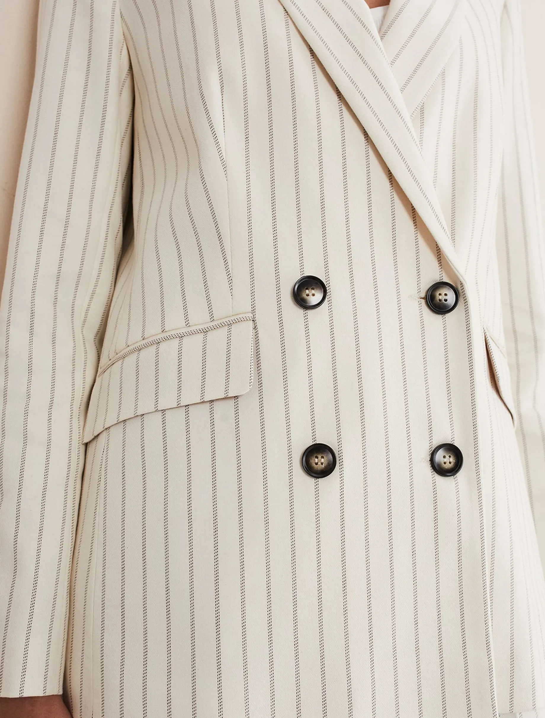 Ariella Pinstripe Blazer