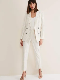 Ariella Pinstripe Blazer