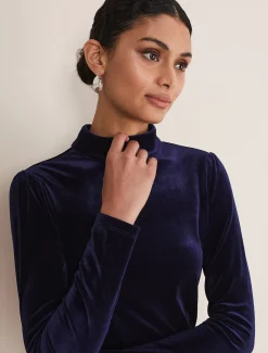 Ariella Velvet Polo