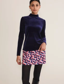 Ariella Velvet Polo