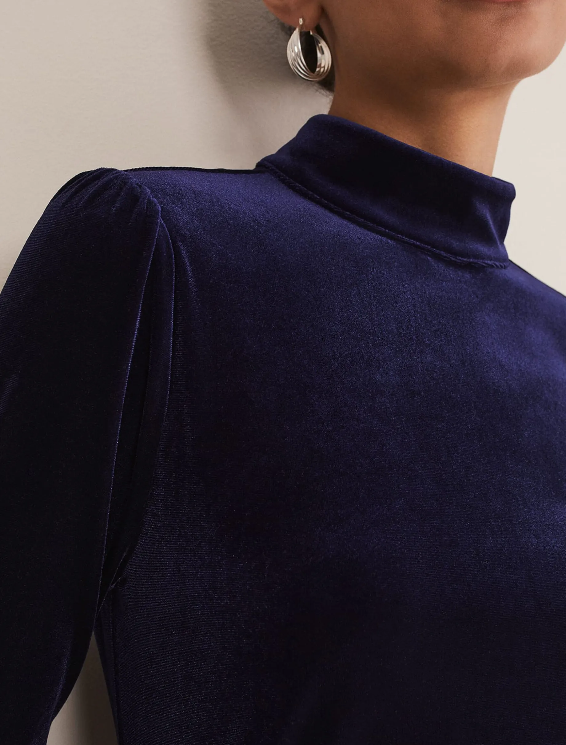 Ariella Velvet Polo