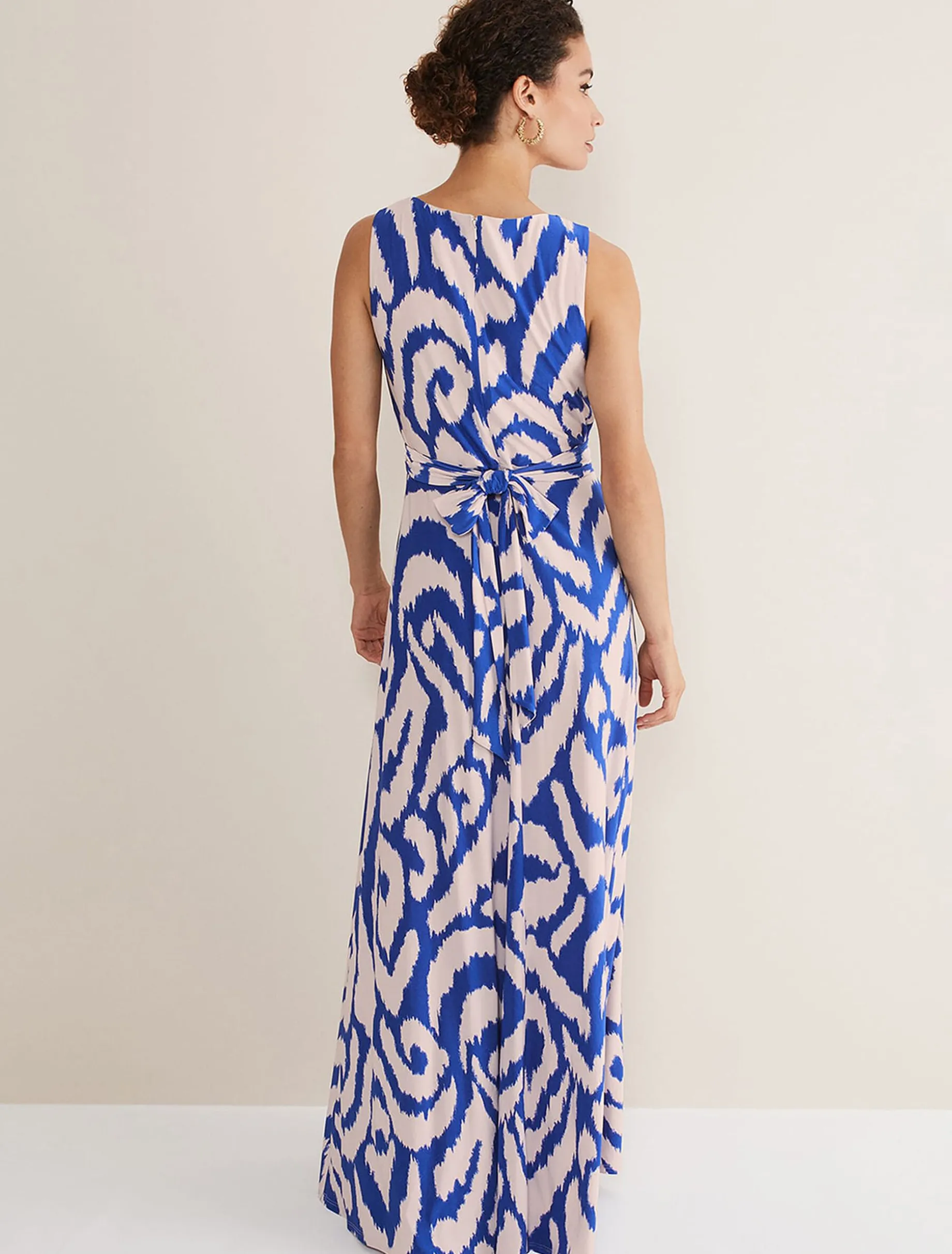 Artemis Jersey Print Maxi Dress