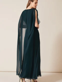 Arwen Silk Drape Dress