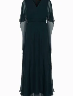 Arwen Silk Drape Dress