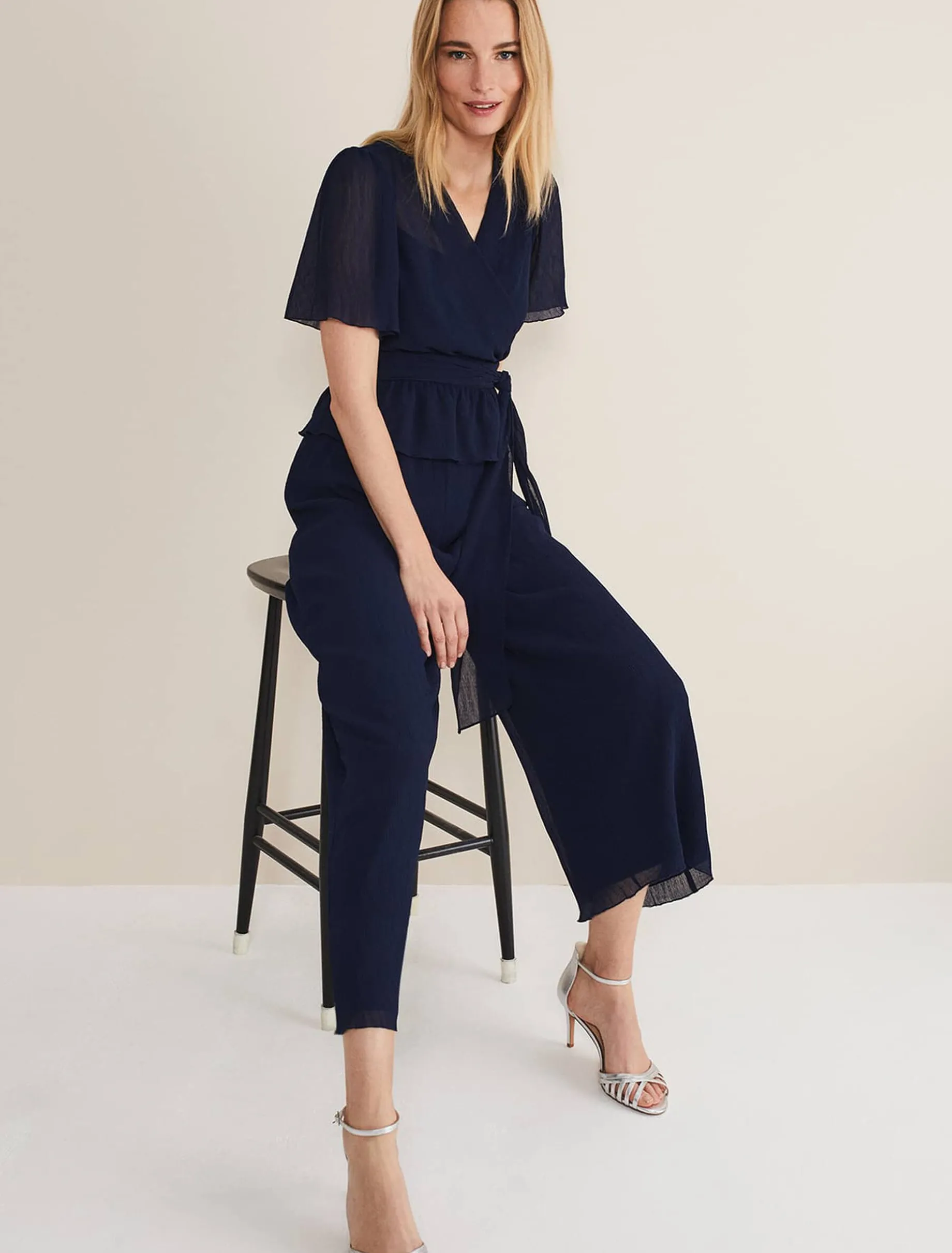 Aster Plisse Trousers Co-Ord