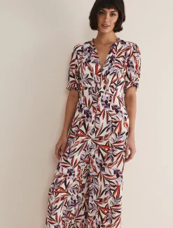 Astrid Cropped Wide Leg Jumpsuit
