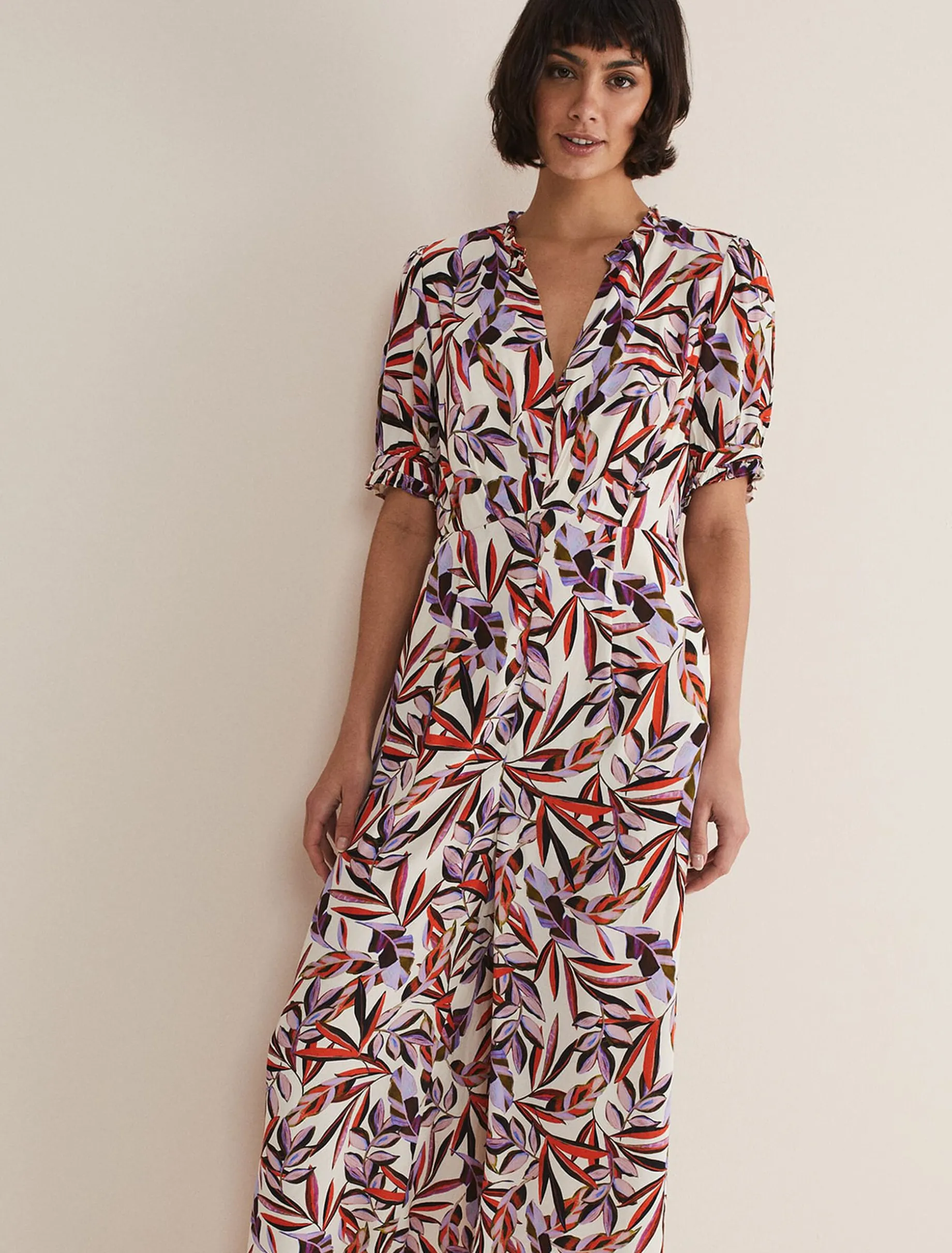 Astrid Cropped Wide Leg Jumpsuit