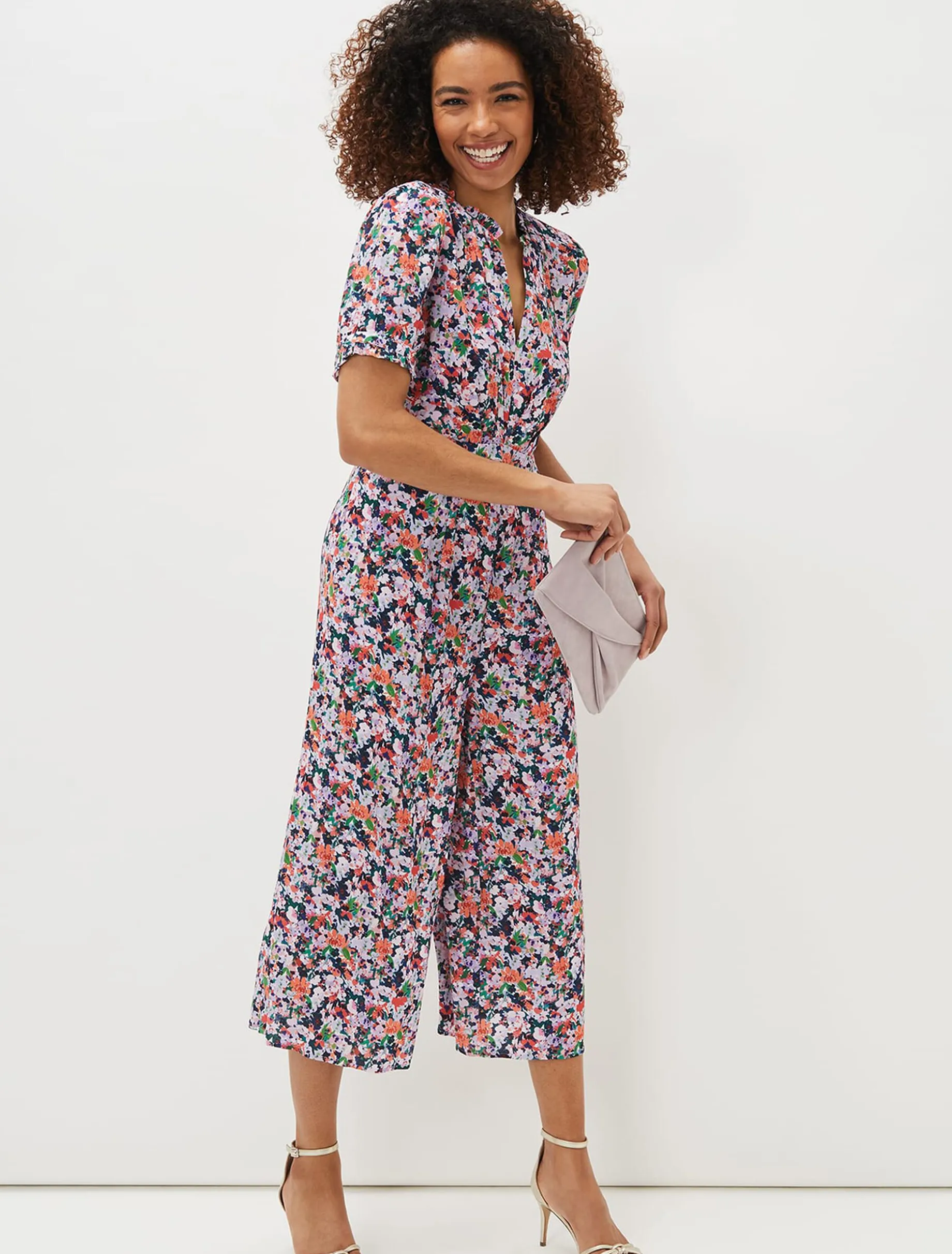 Astrid Ditsy Jumpsuit