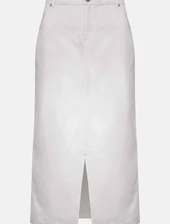 Aubrey Denim Midi Skirt