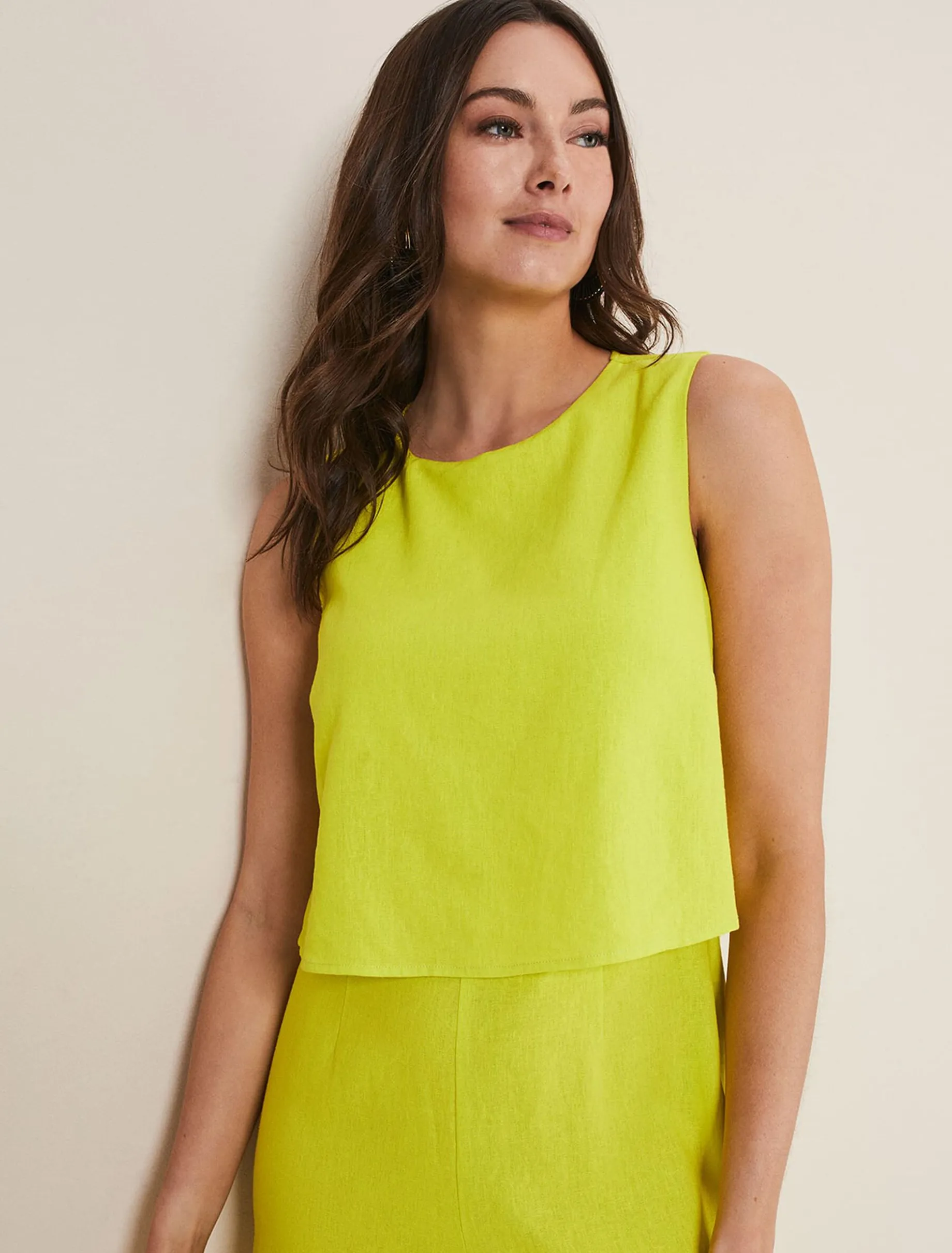 Aubrey Linen Wide Leg Jumpsuit