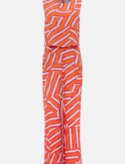 Aubrey Striped Wide Leg Jumpsuit