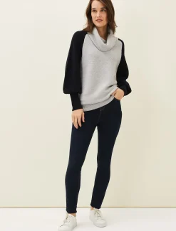 Audra Colourblock Knit Jumper