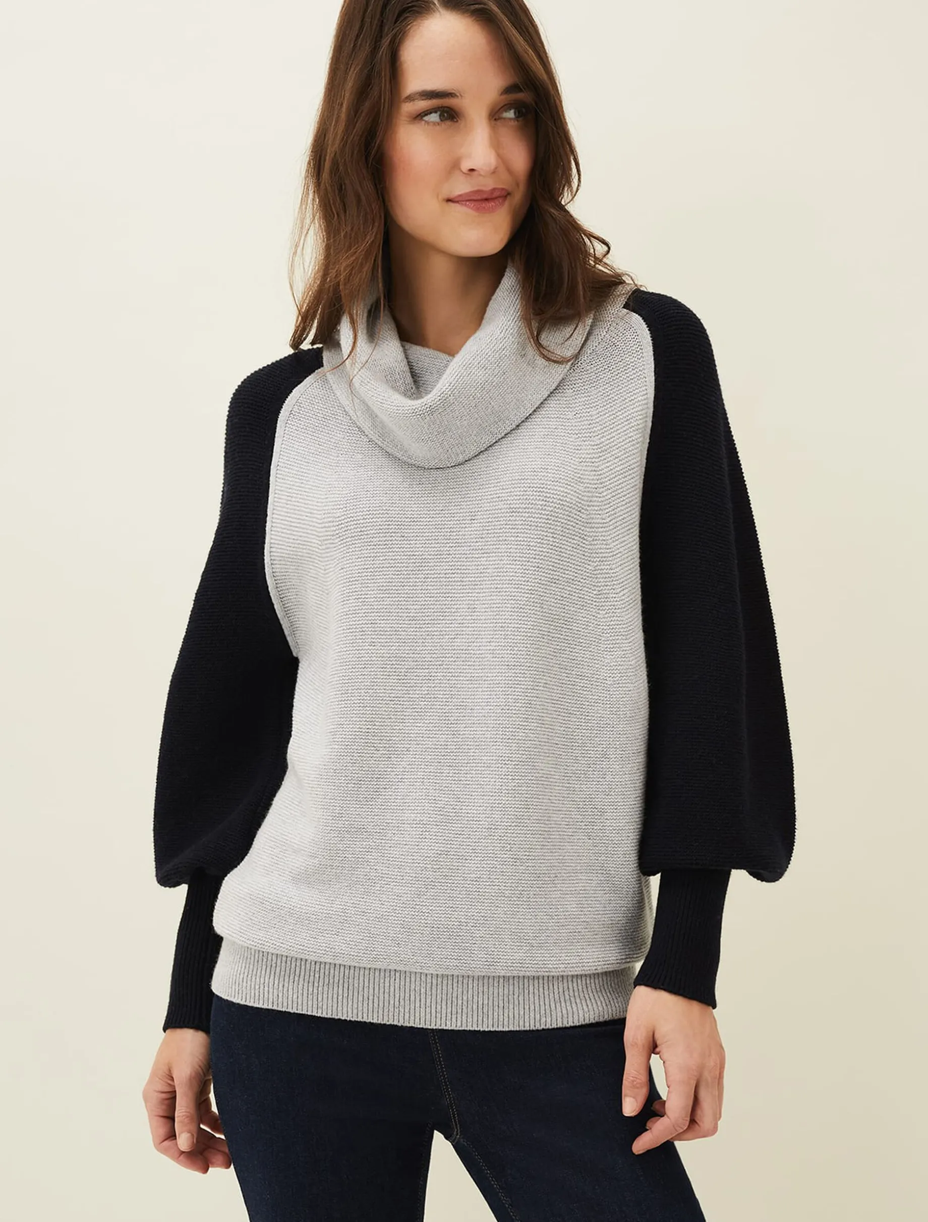 Audra Colourblock Knit Jumper