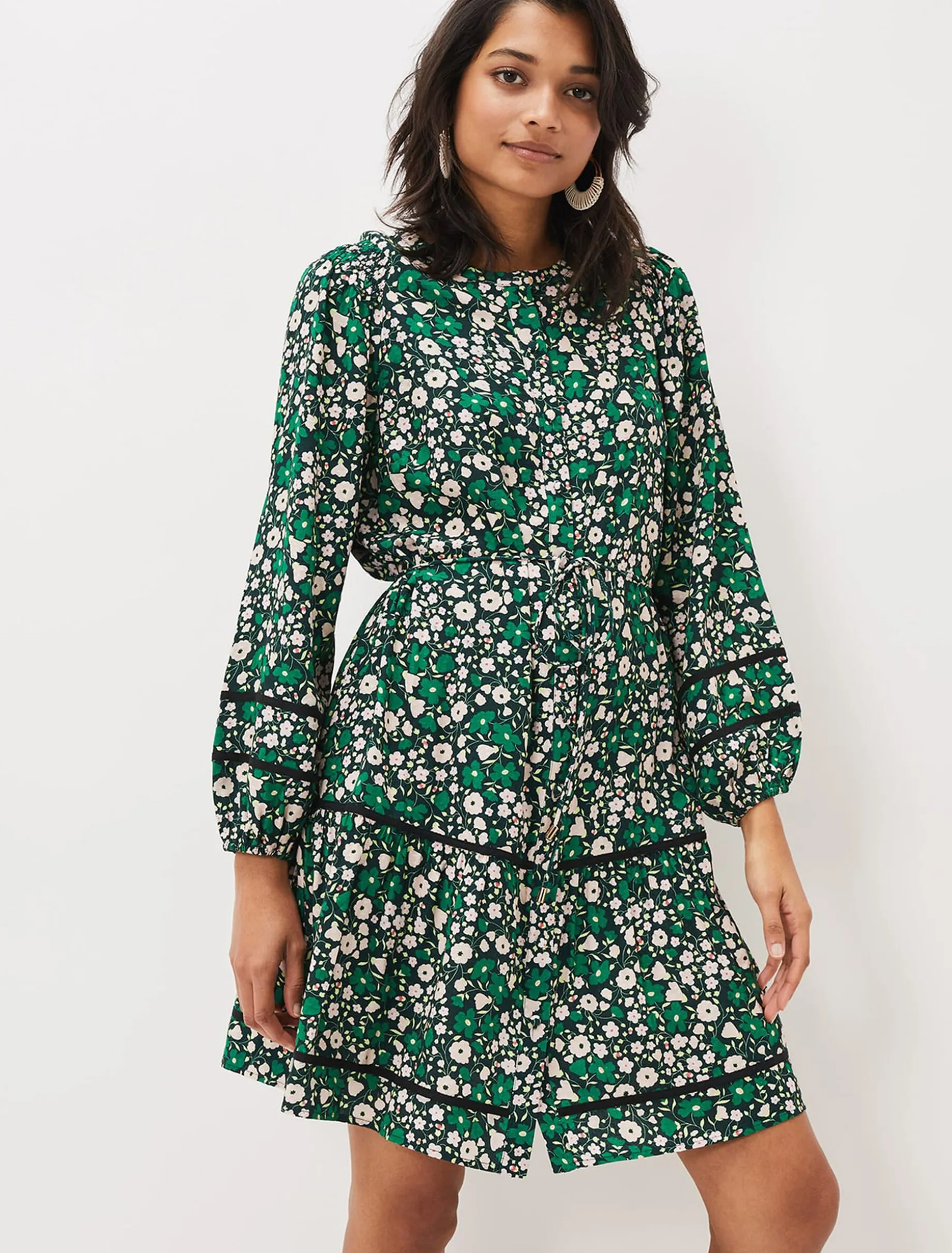 Ava Floral Mini Dress