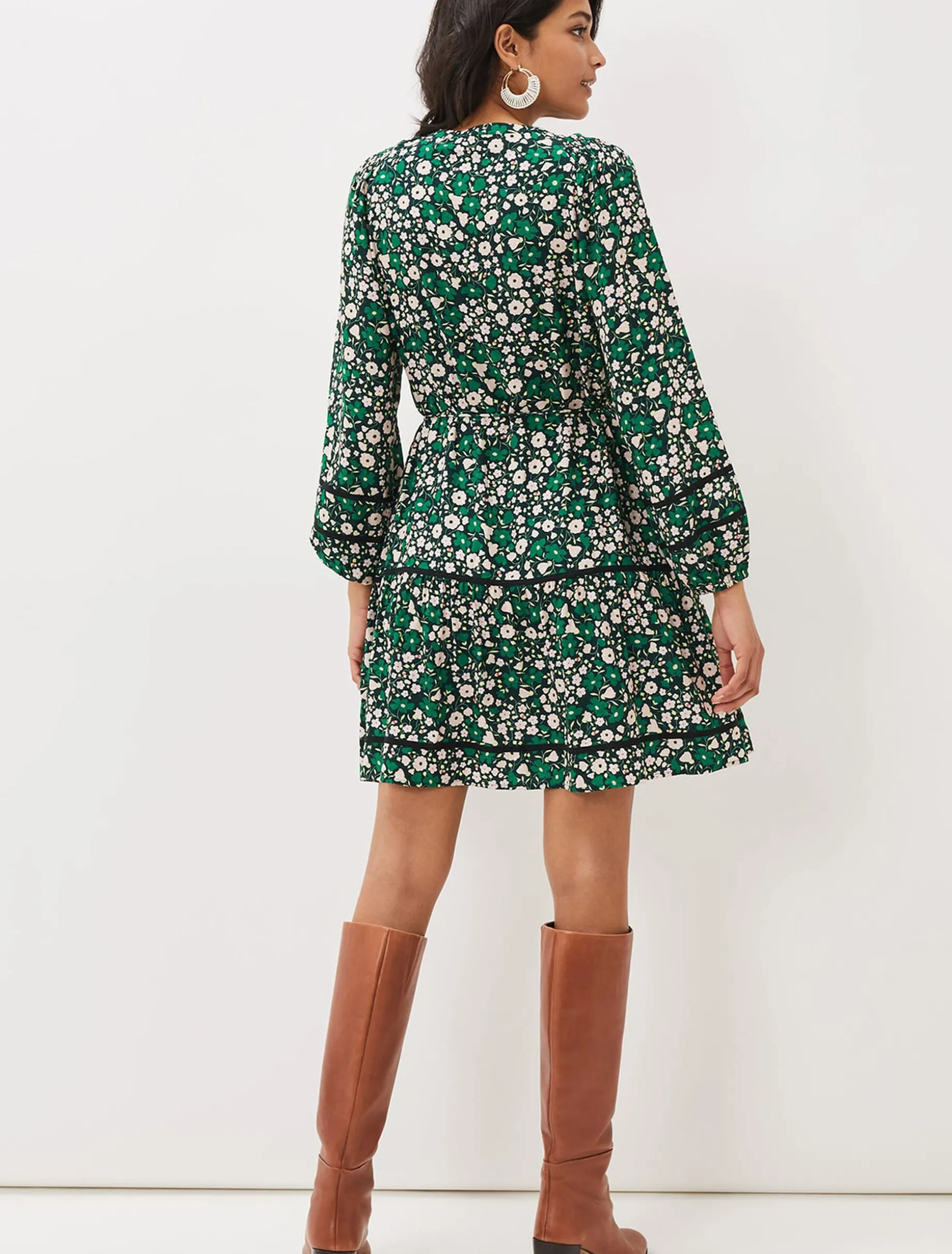 Ava Floral Mini Dress