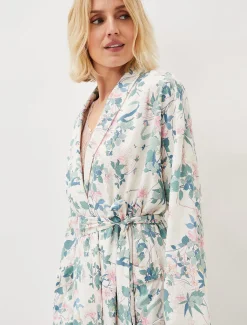 Avarie Chinoiserie Print Robe