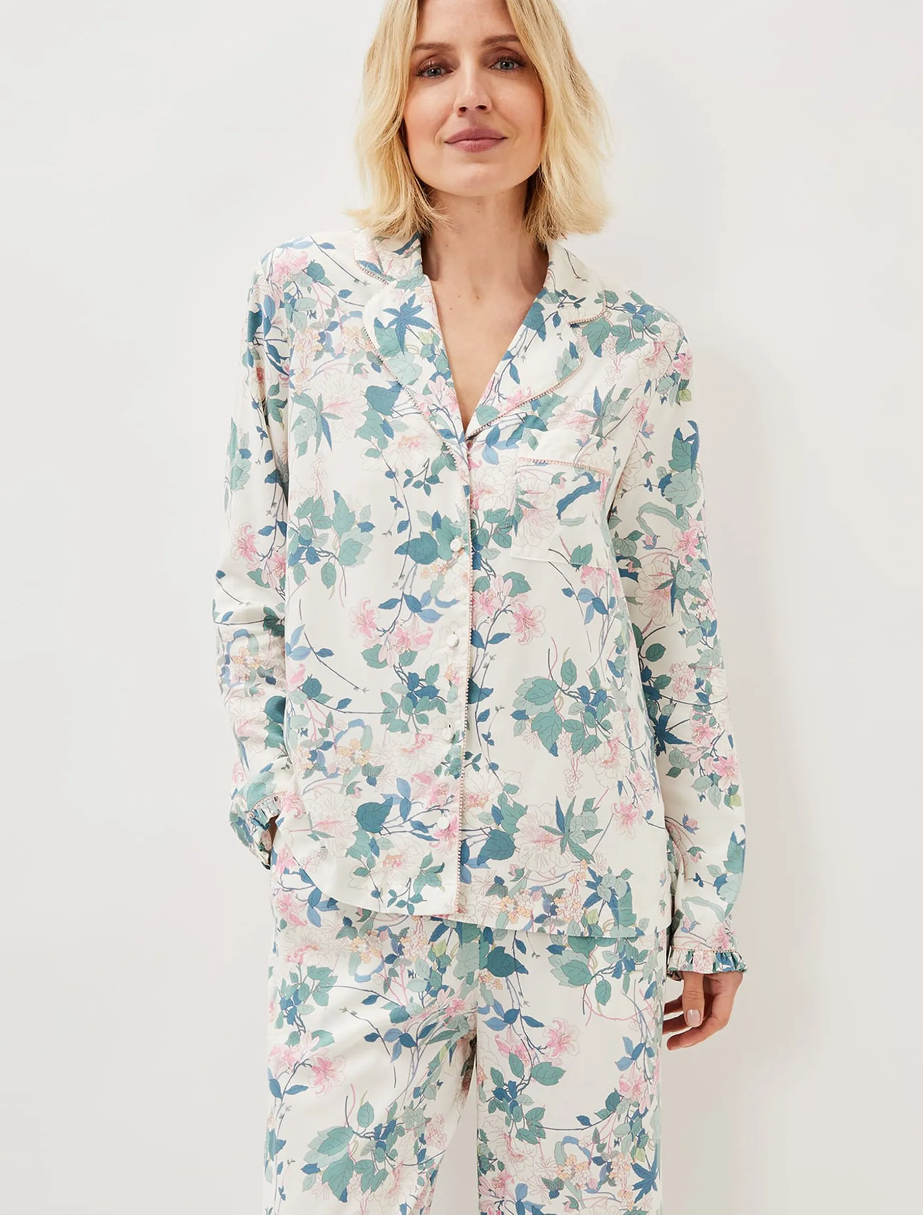 Avarie Chinoiserie Print Pj Set