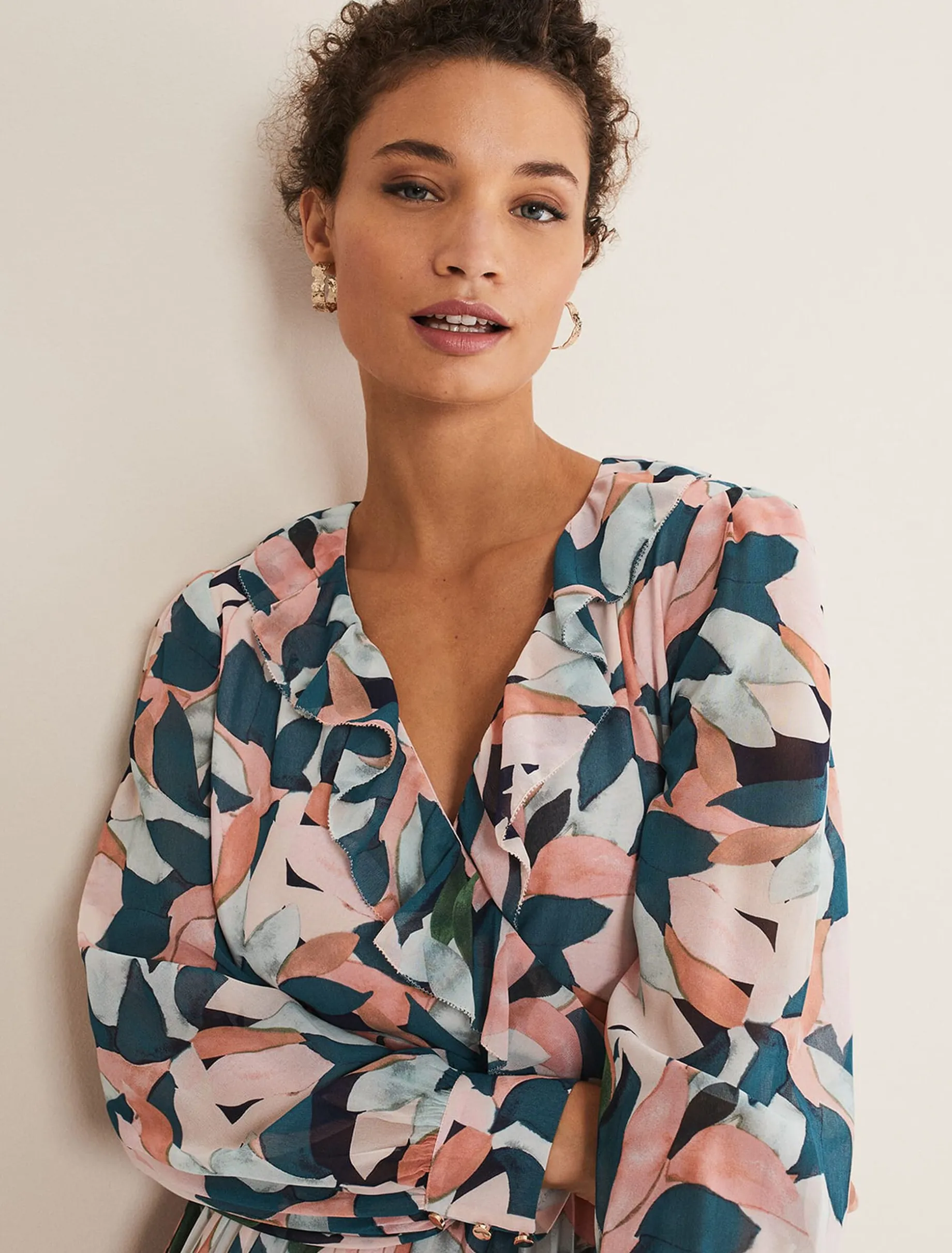 Averie Print Maxi Dress