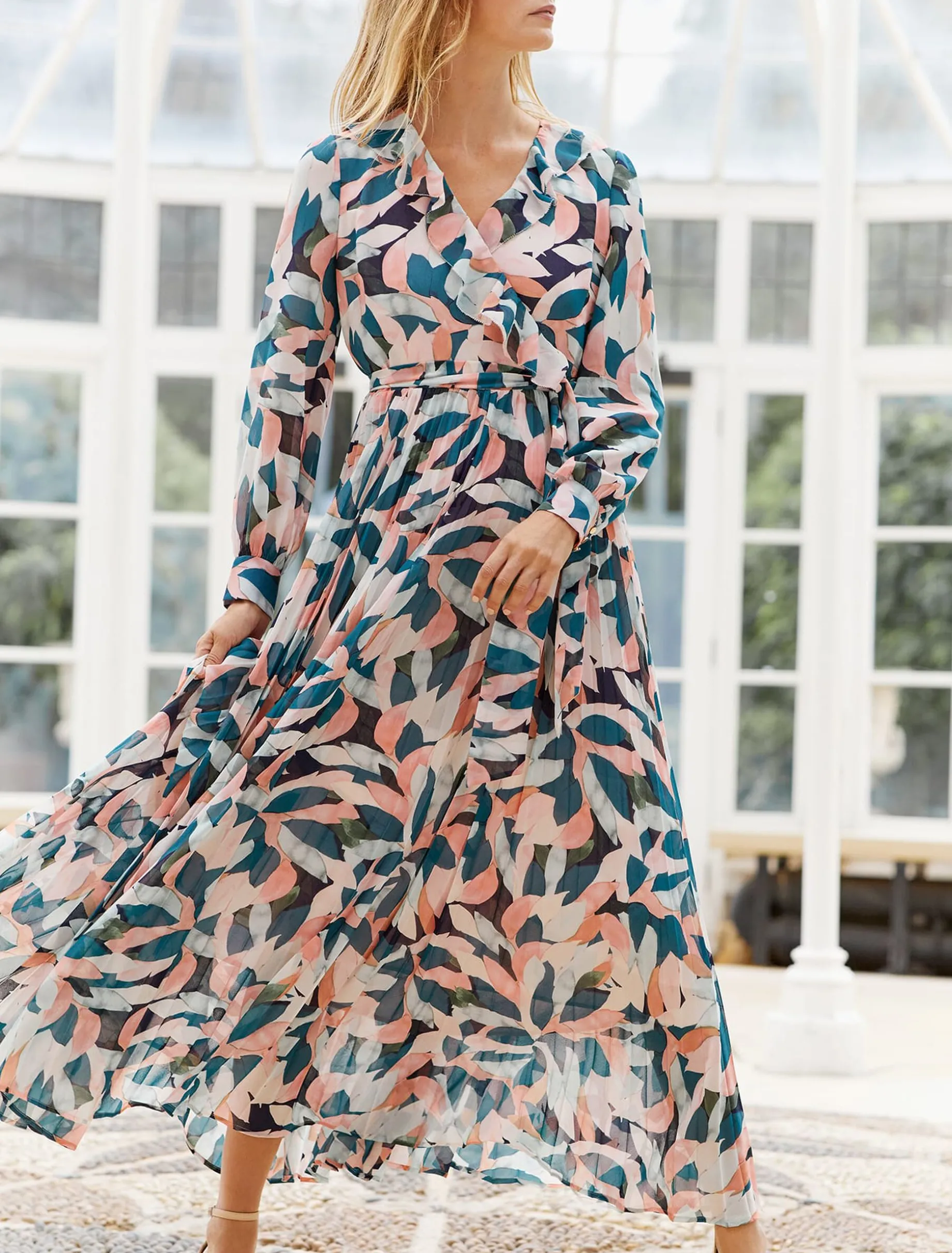 Averie Print Maxi Dress