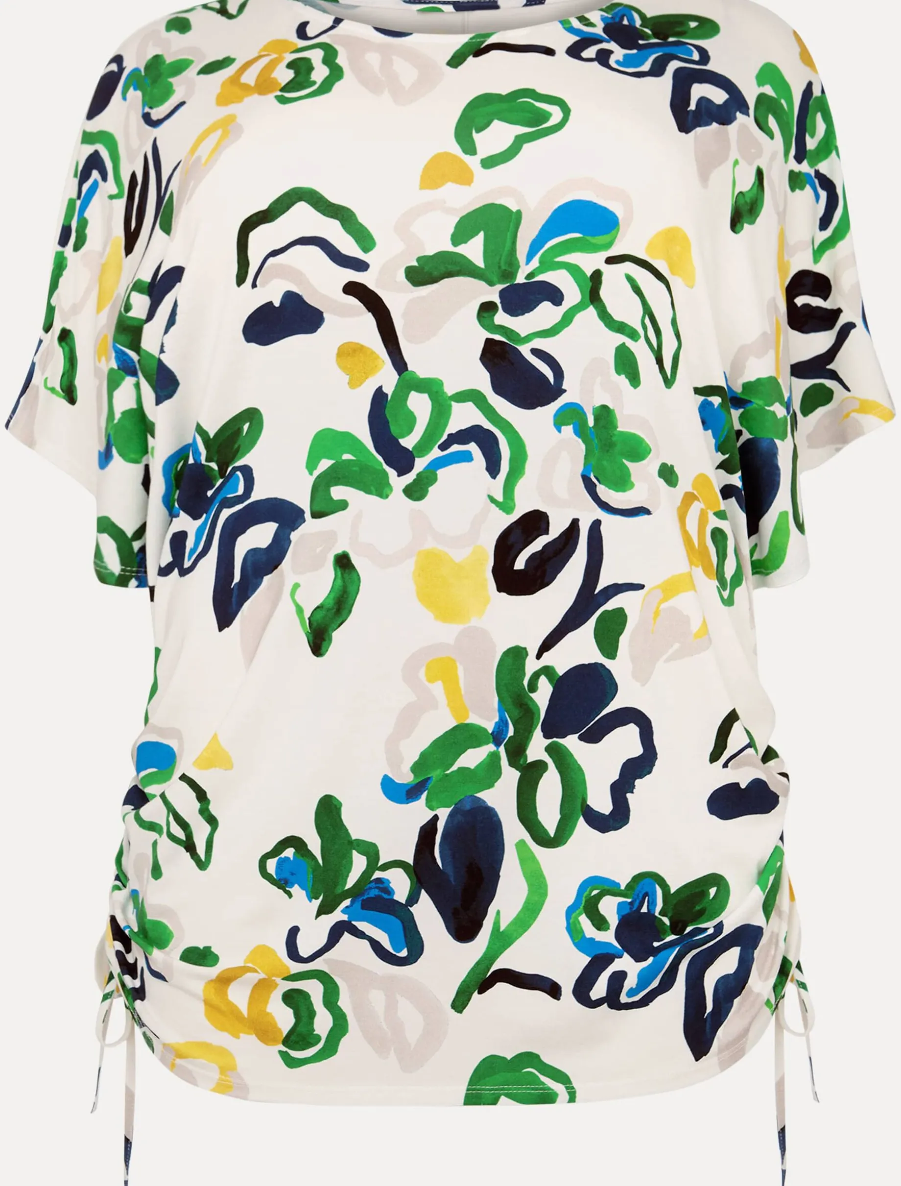 Avery Abstract Print Top