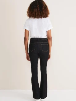 Ayca Topstitch Bootcut Jeans
