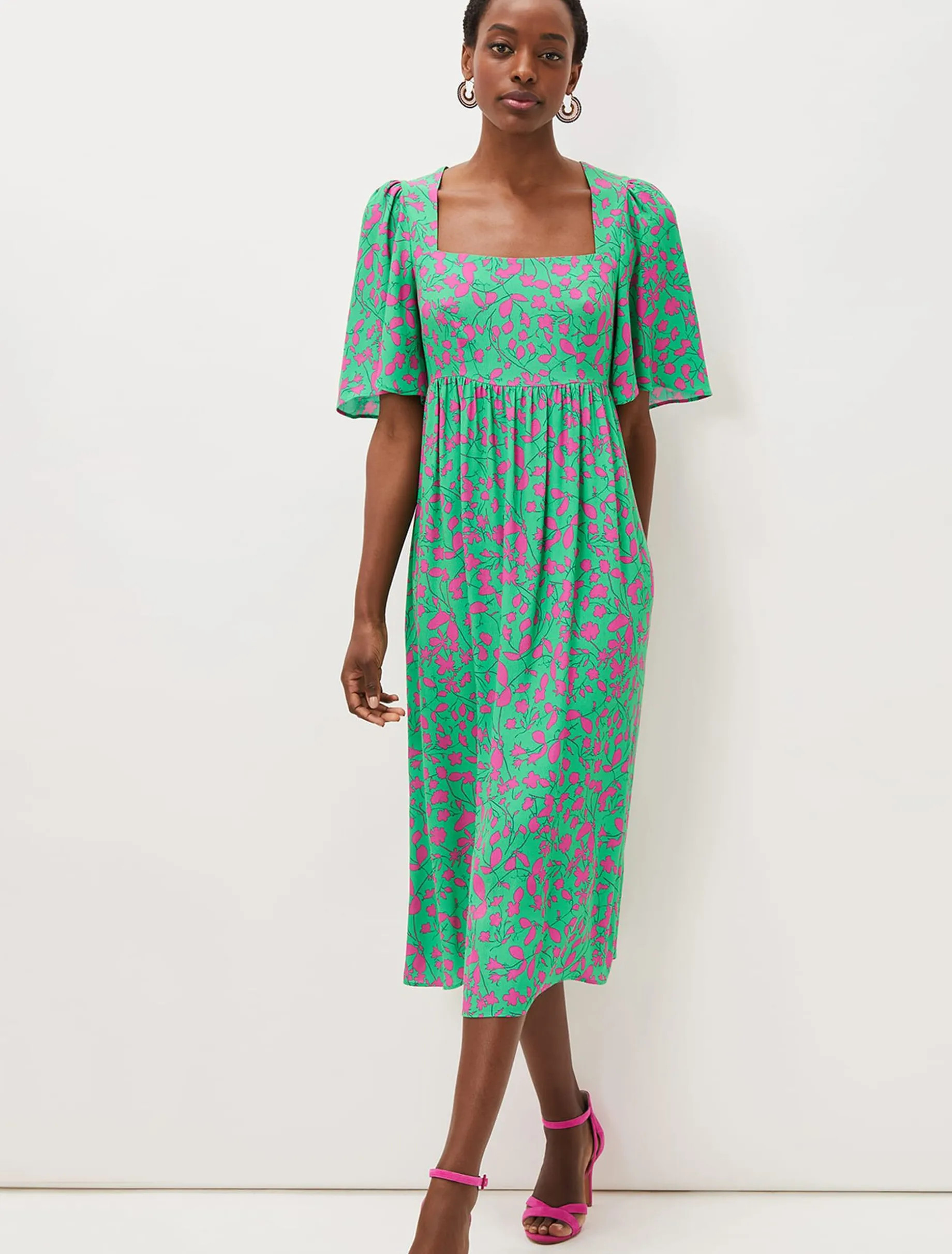 Ayesha Floral Midaxi Dress