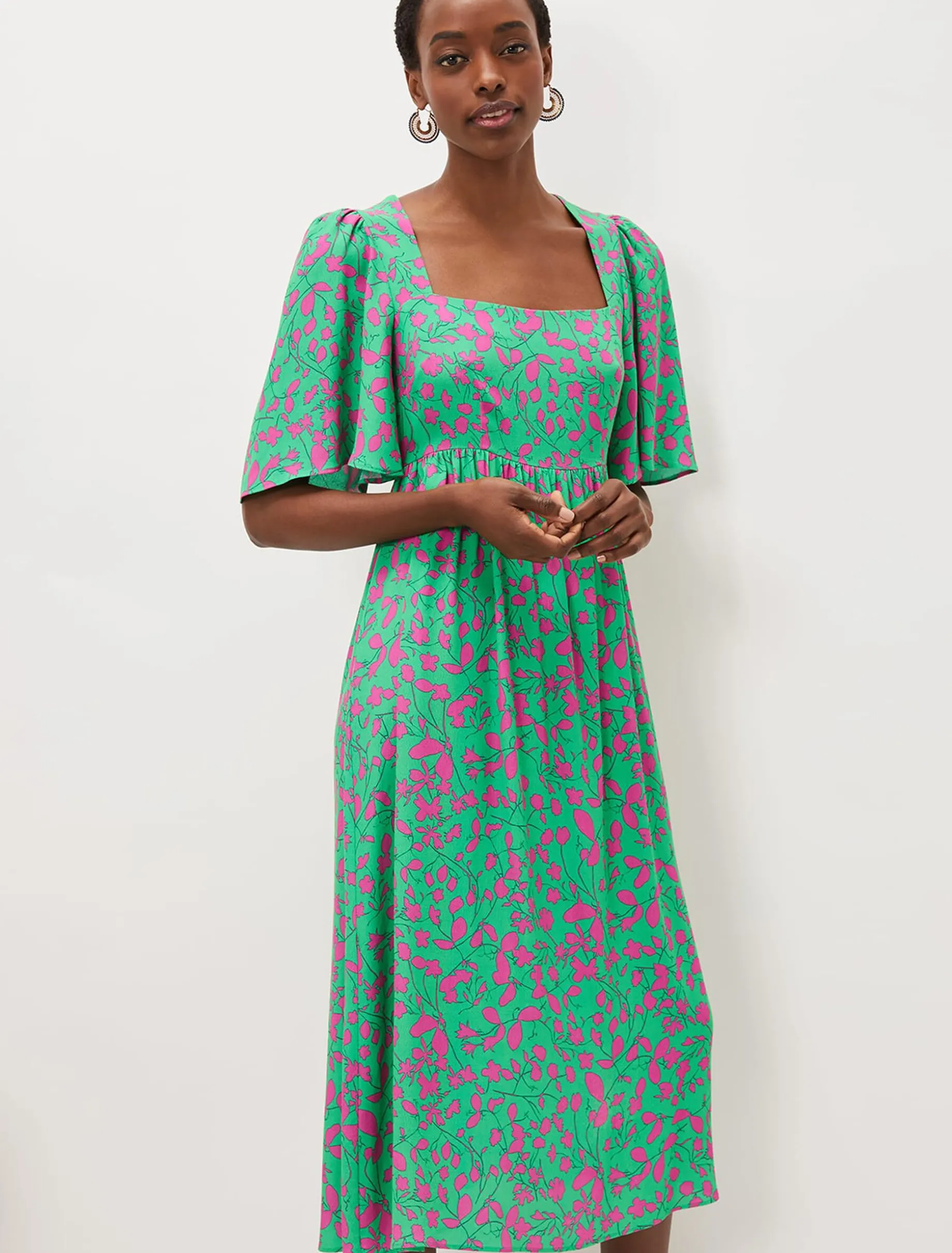 Ayesha Floral Midaxi Dress