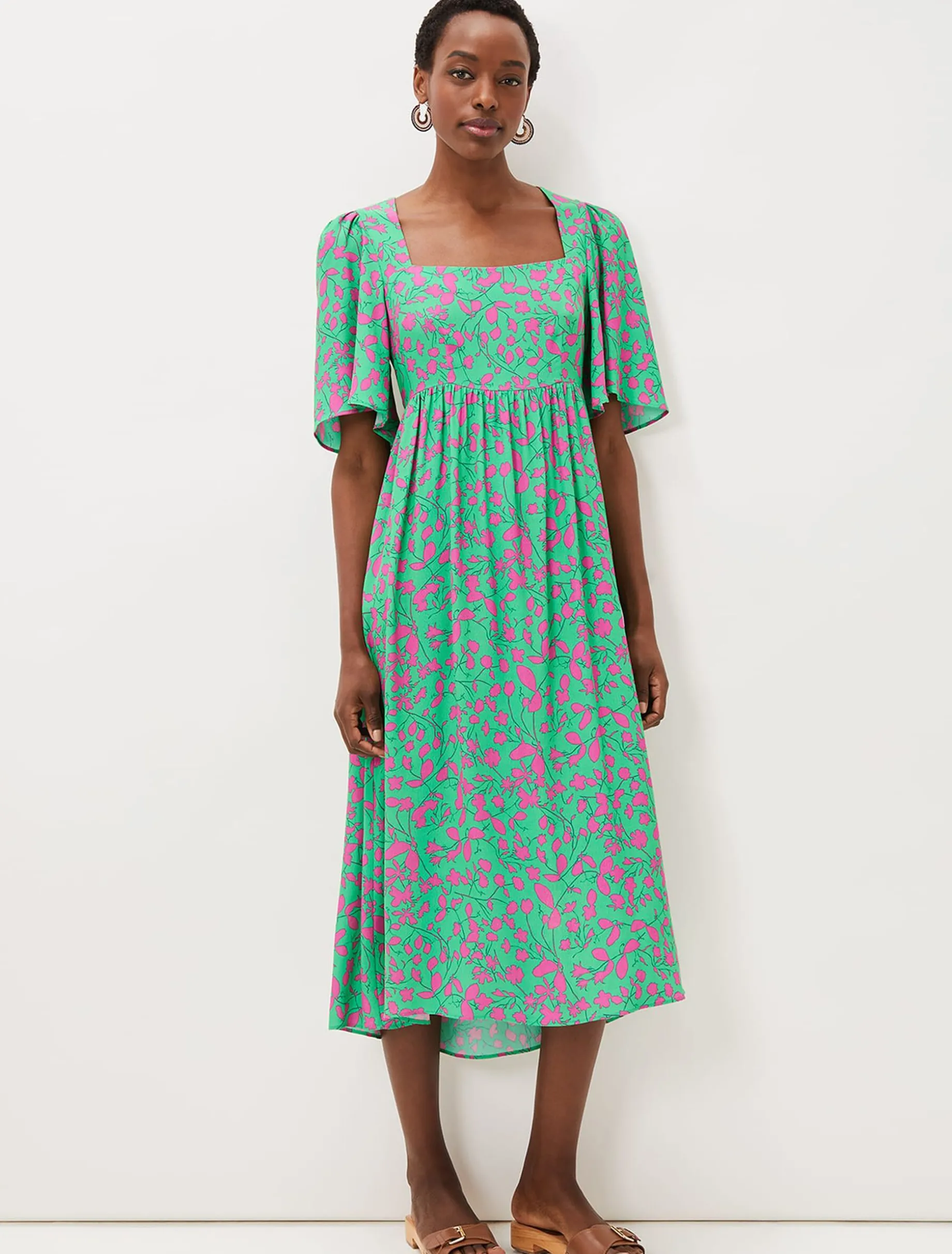 Ayesha Floral Midaxi Dress