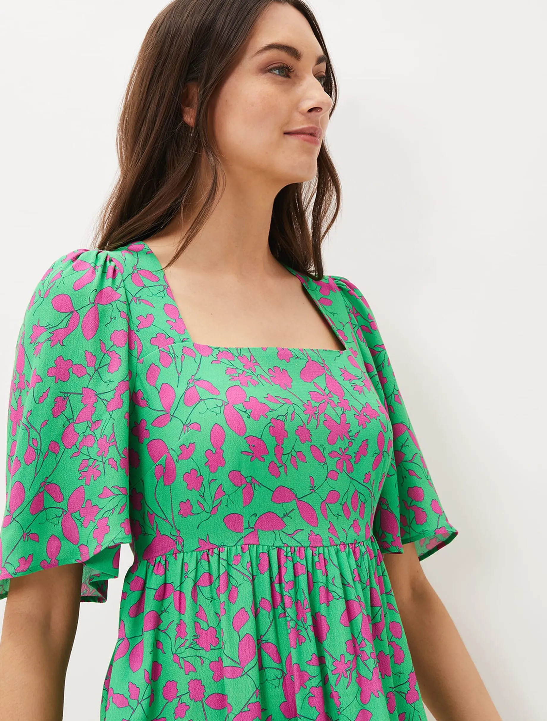 Ayesha Floral Swing Dress